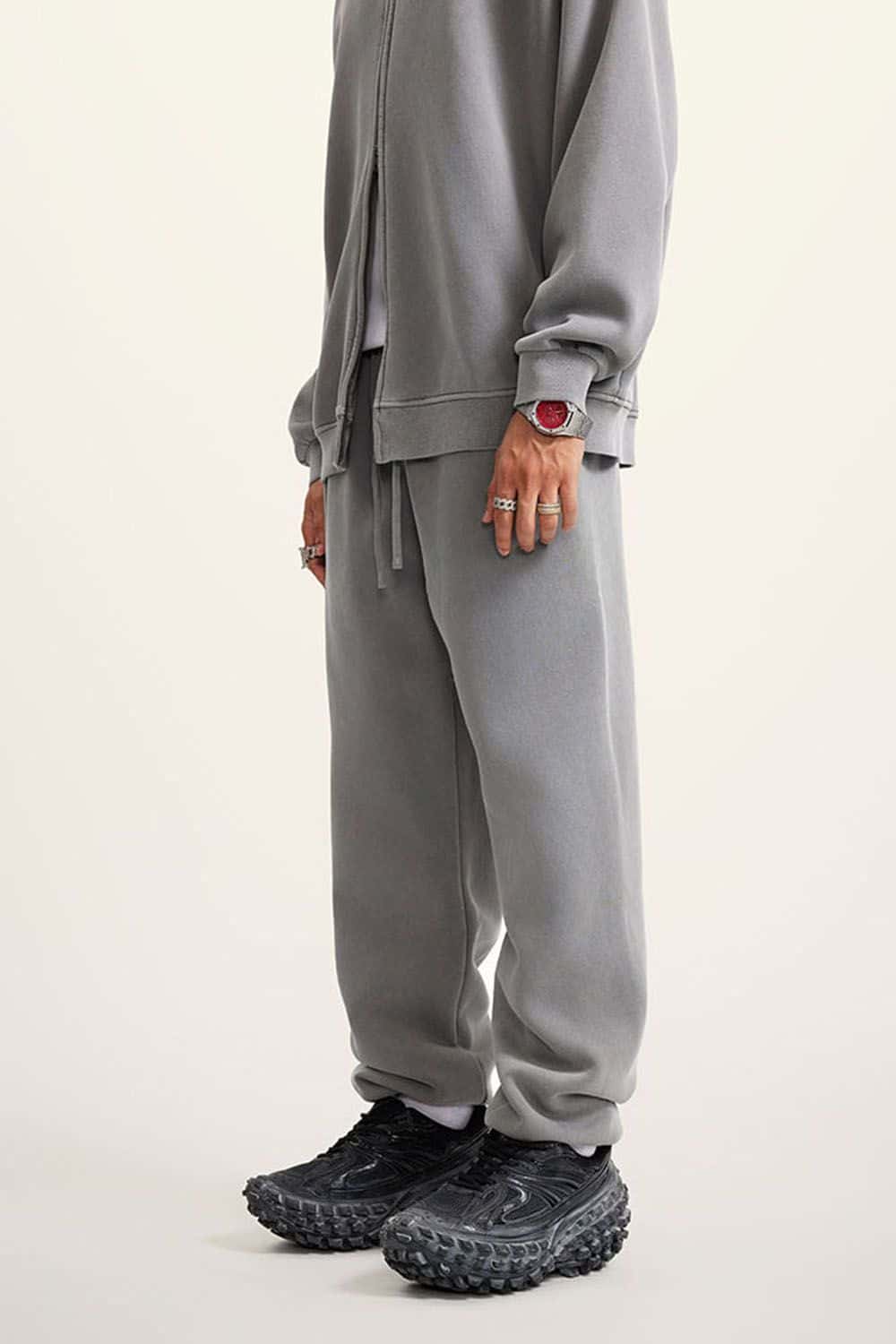Vintage Wash Fleece-Lined Jogger Sweatpants