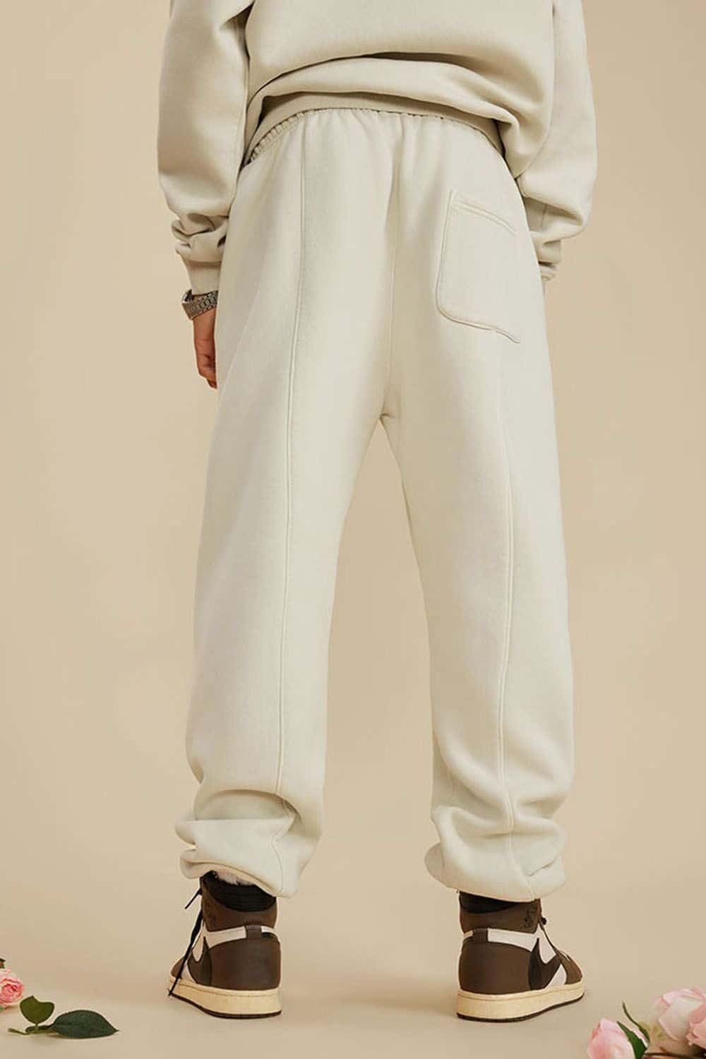 Vintage Wash Fleece-Lined Jogger Sweatpants