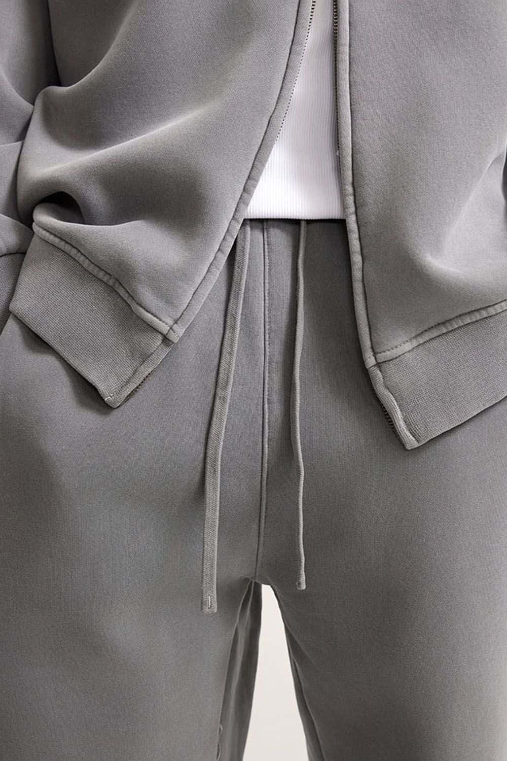 Vintage Wash Fleece-Lined Jogger Sweatpants