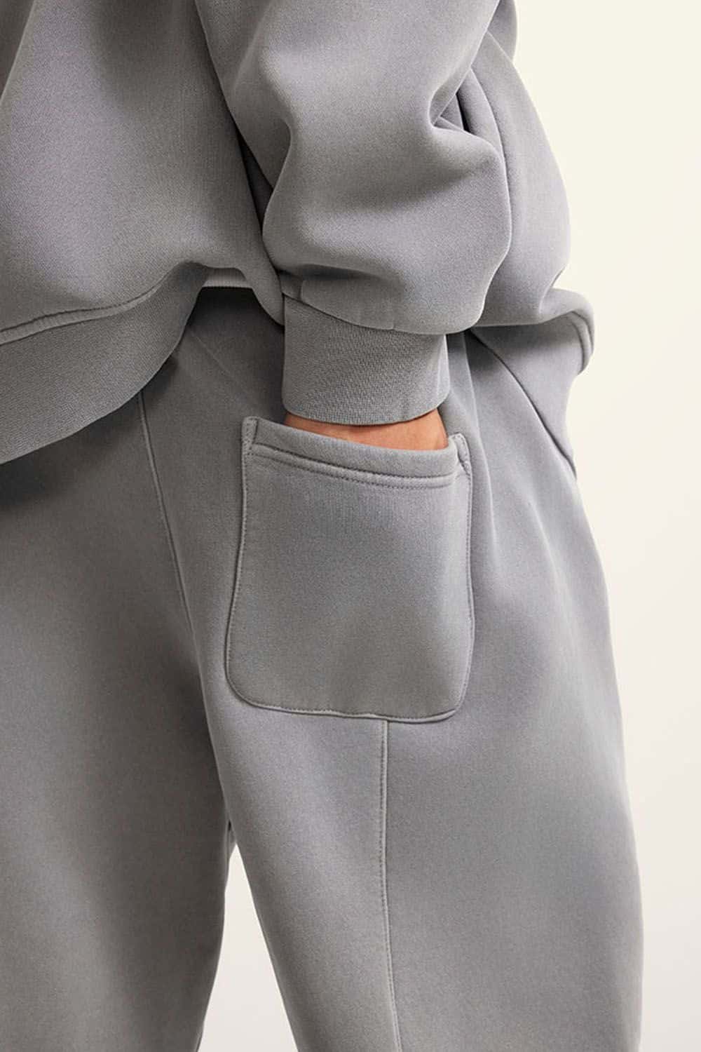 Vintage Wash Fleece-Lined Jogger Sweatpants