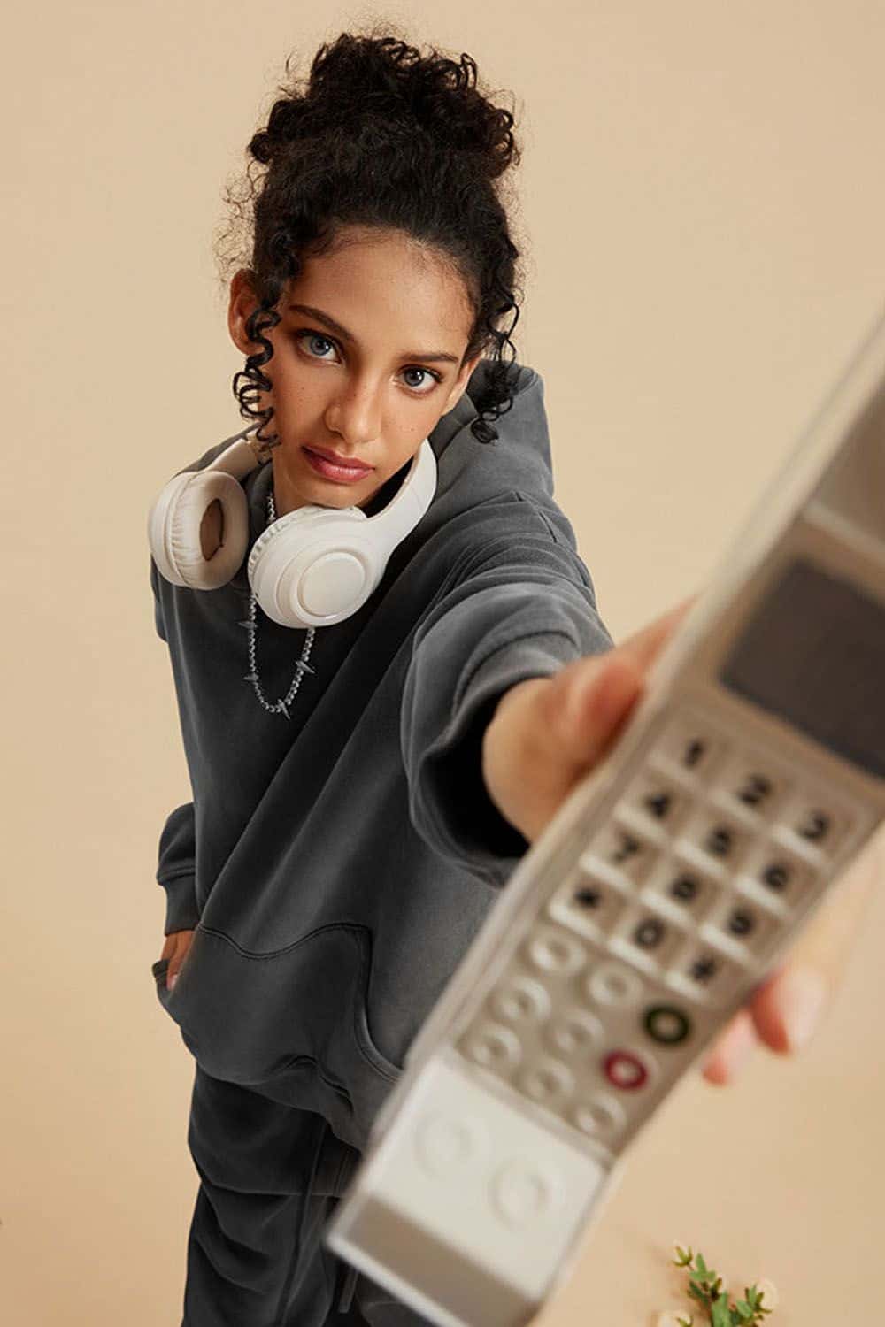 Heavyweight Fleece-Lined Vintage Wash Hoodie