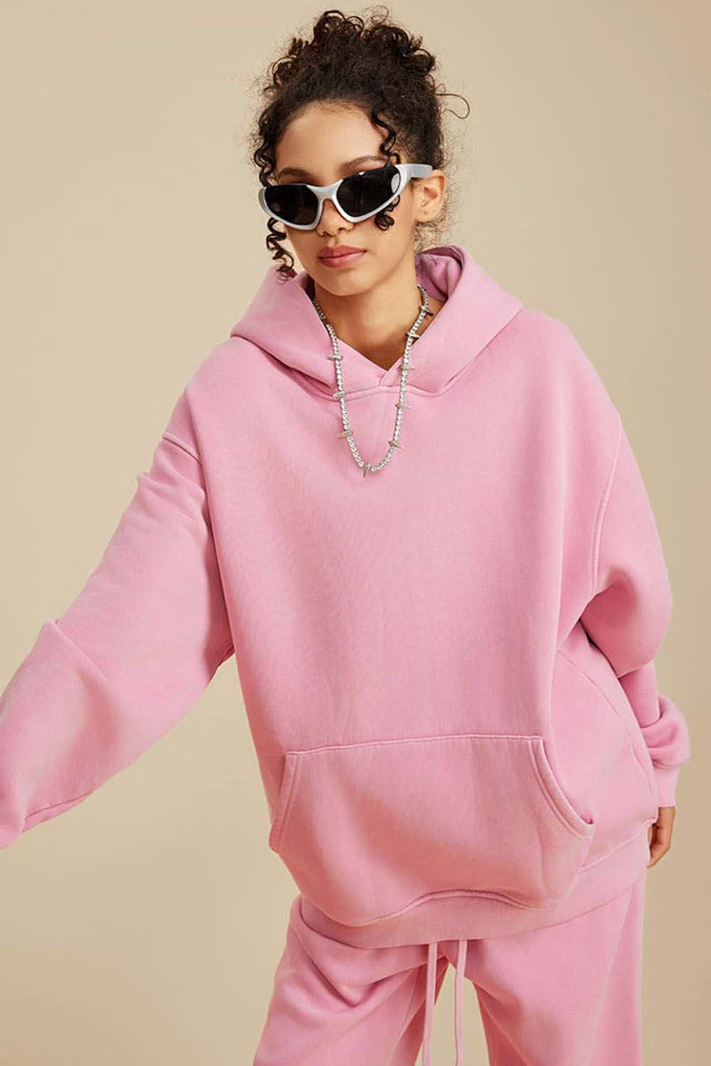 Heavyweight Fleece-Lined Vintage Wash Hoodie