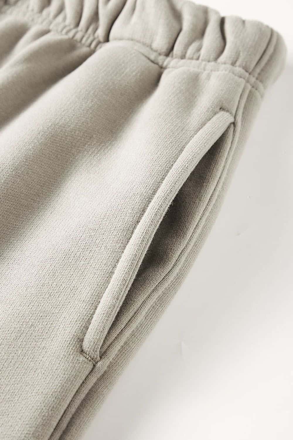 Loose-Fit Fleece-Lined Jogger Sweatpants