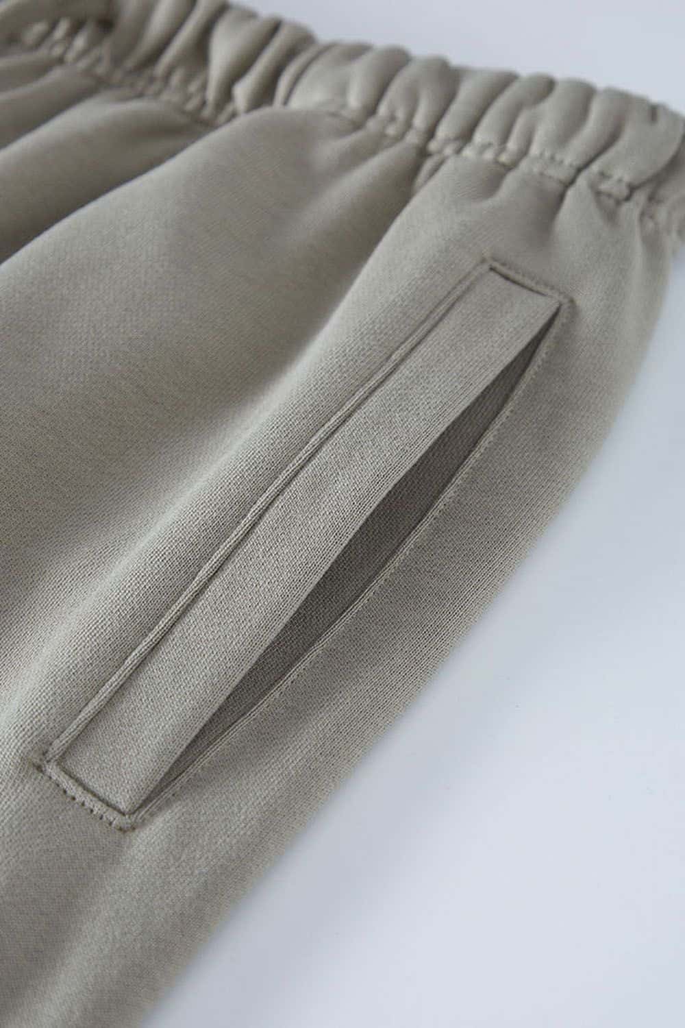 Heavyweight Fleece-Lined Joggers with Elastic Cuffs