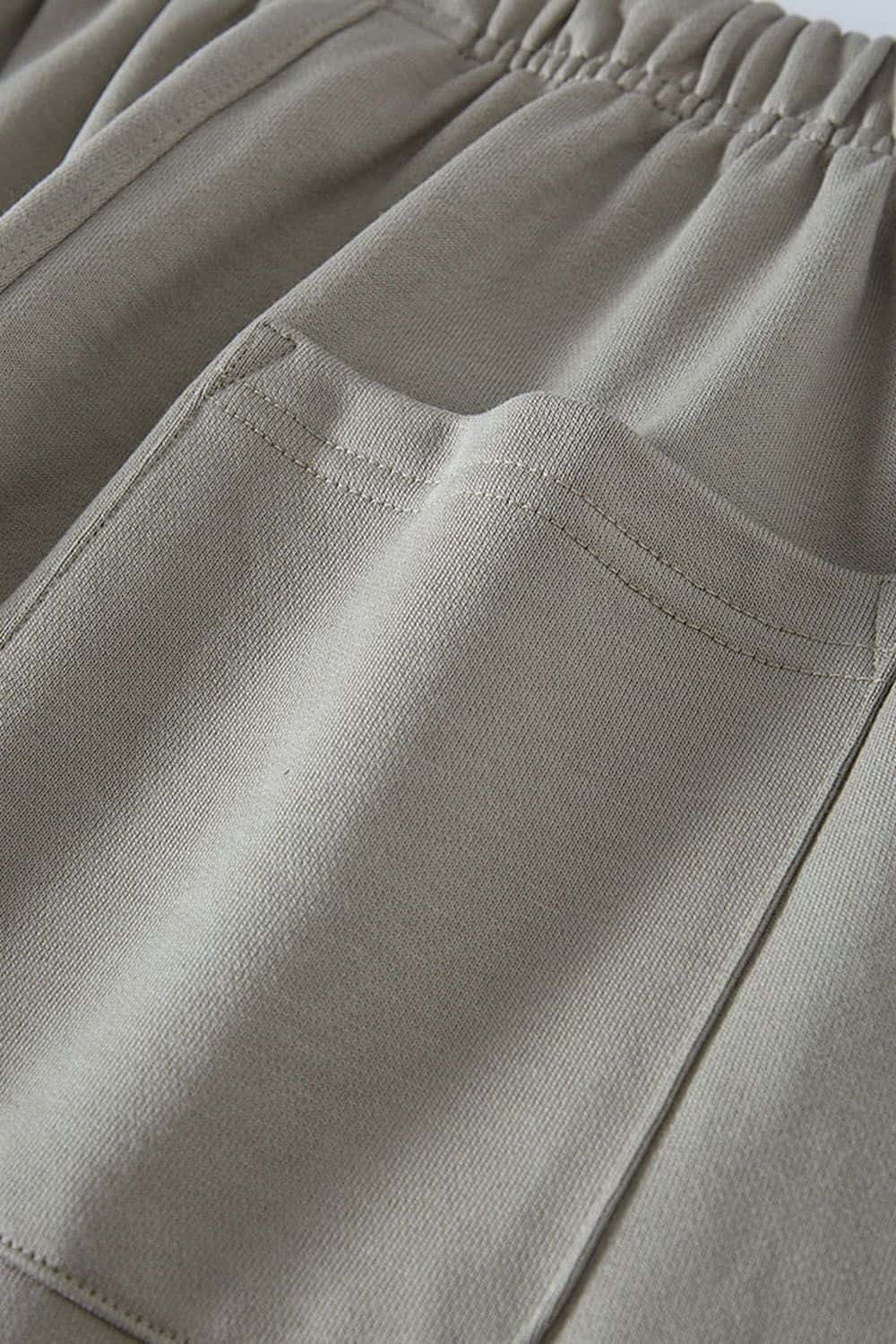 Heavyweight Fleece-Lined Joggers with Elastic Cuffs