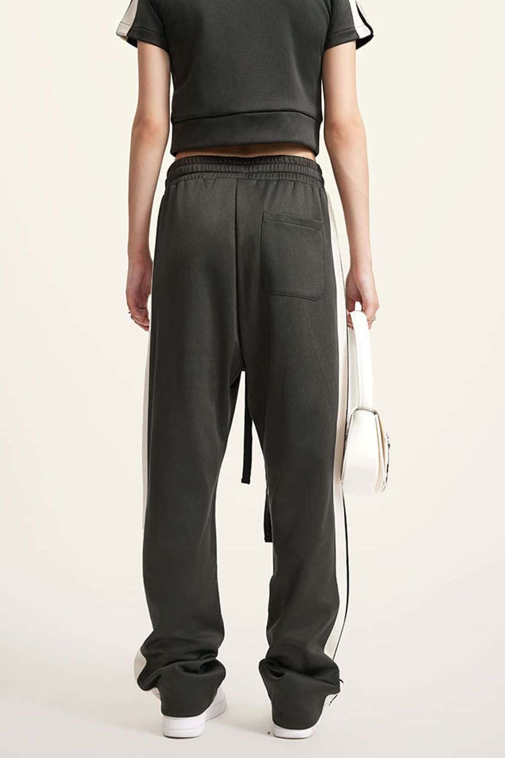 Casual Side-Stripe Jogger Pants