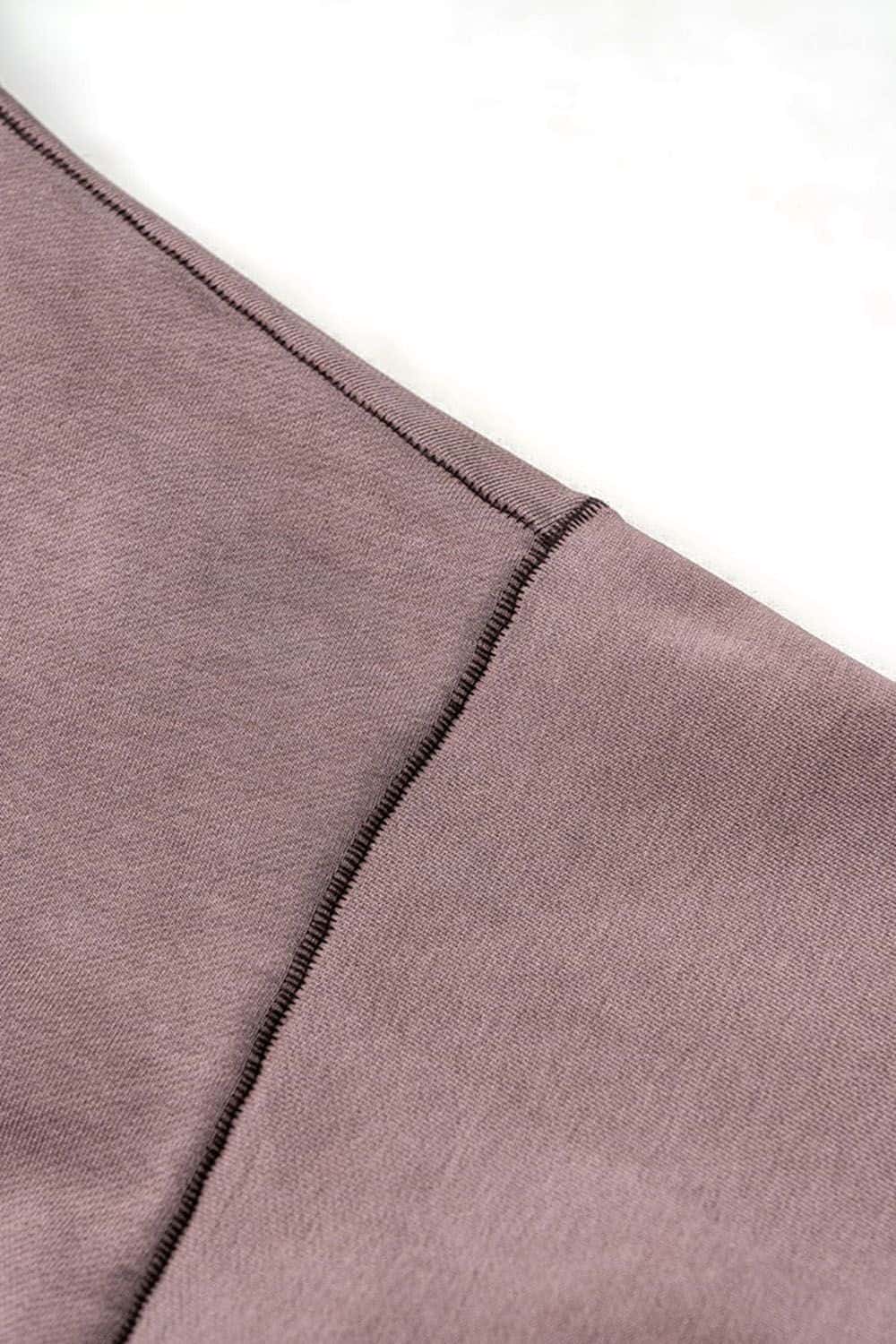 Vintage Contrast Wash Gradient Hoodie