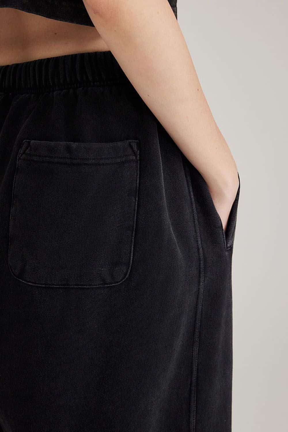 Street Style Gradient Graffiti Wide-Leg Joggers