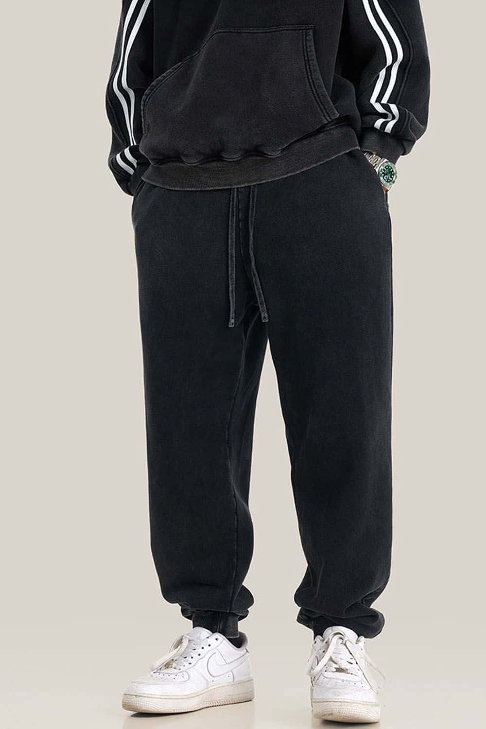 Streetwear Trendy Loose Casual Joggers with Tapered Cuffs