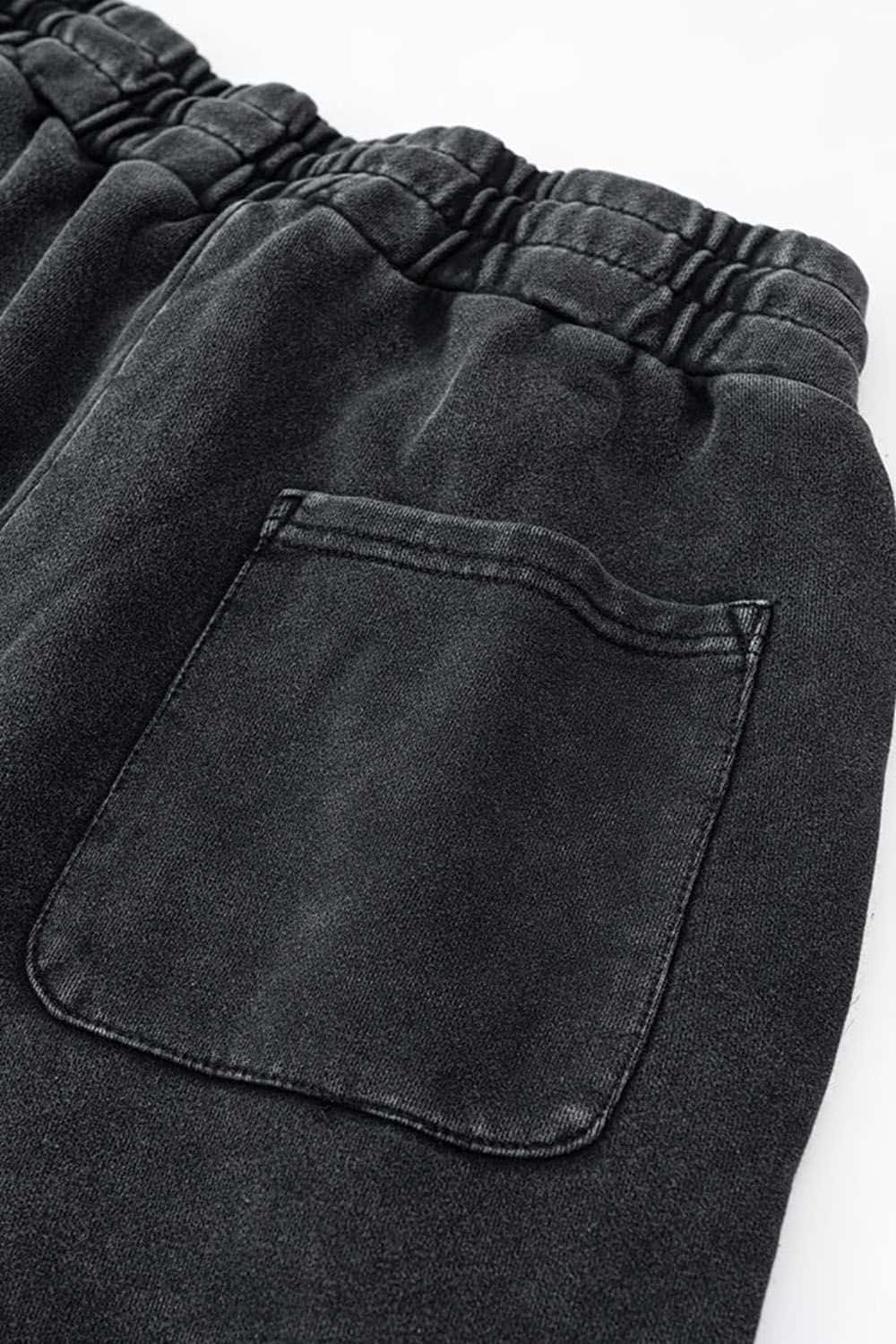 Vintage Washed Oversized Streetwear Joggers