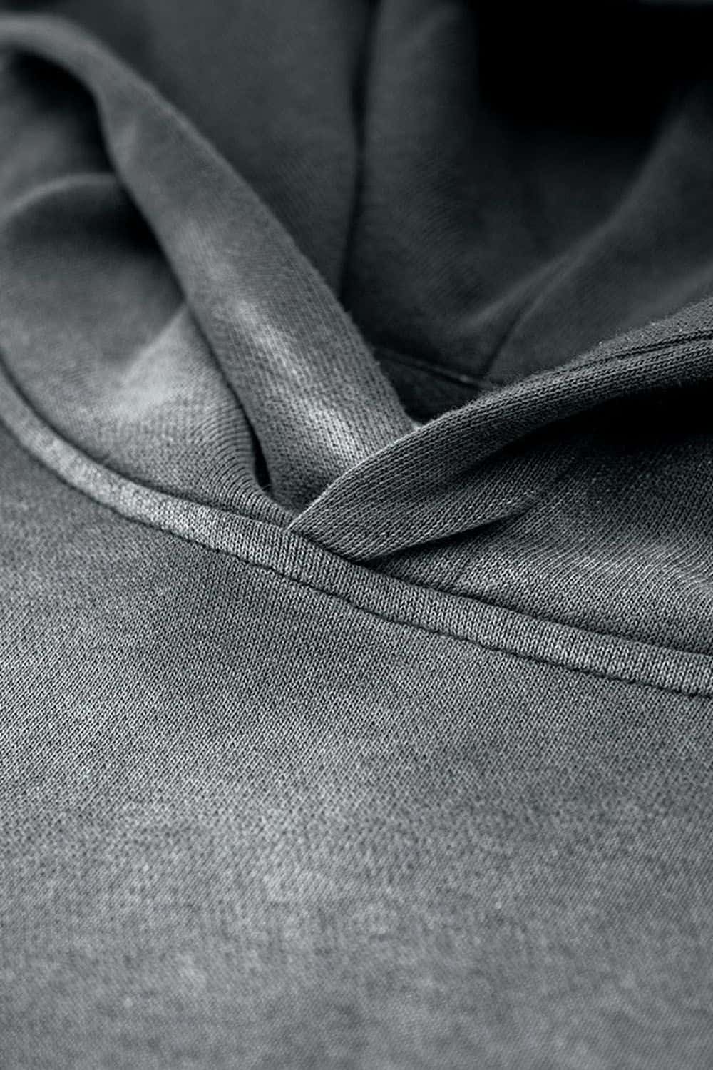 Heavy-Duty Washed High-Street Oversized Hoodie