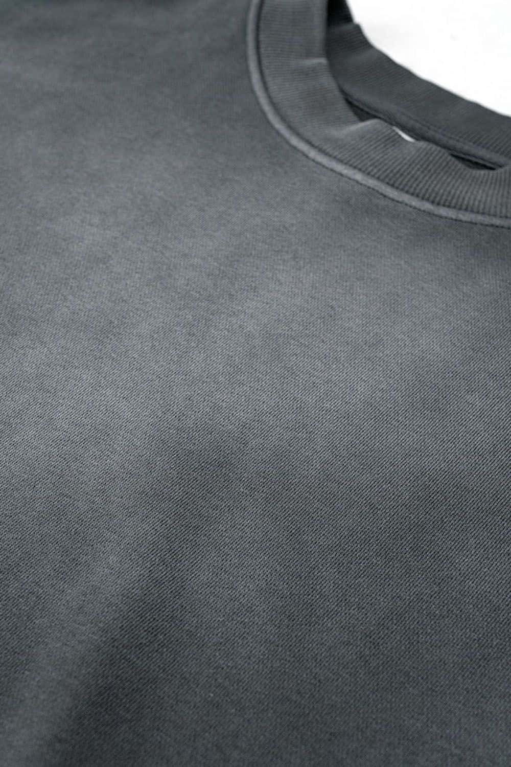 Heavyweight 370g Vintage Wash Versatile Oversized Pullover