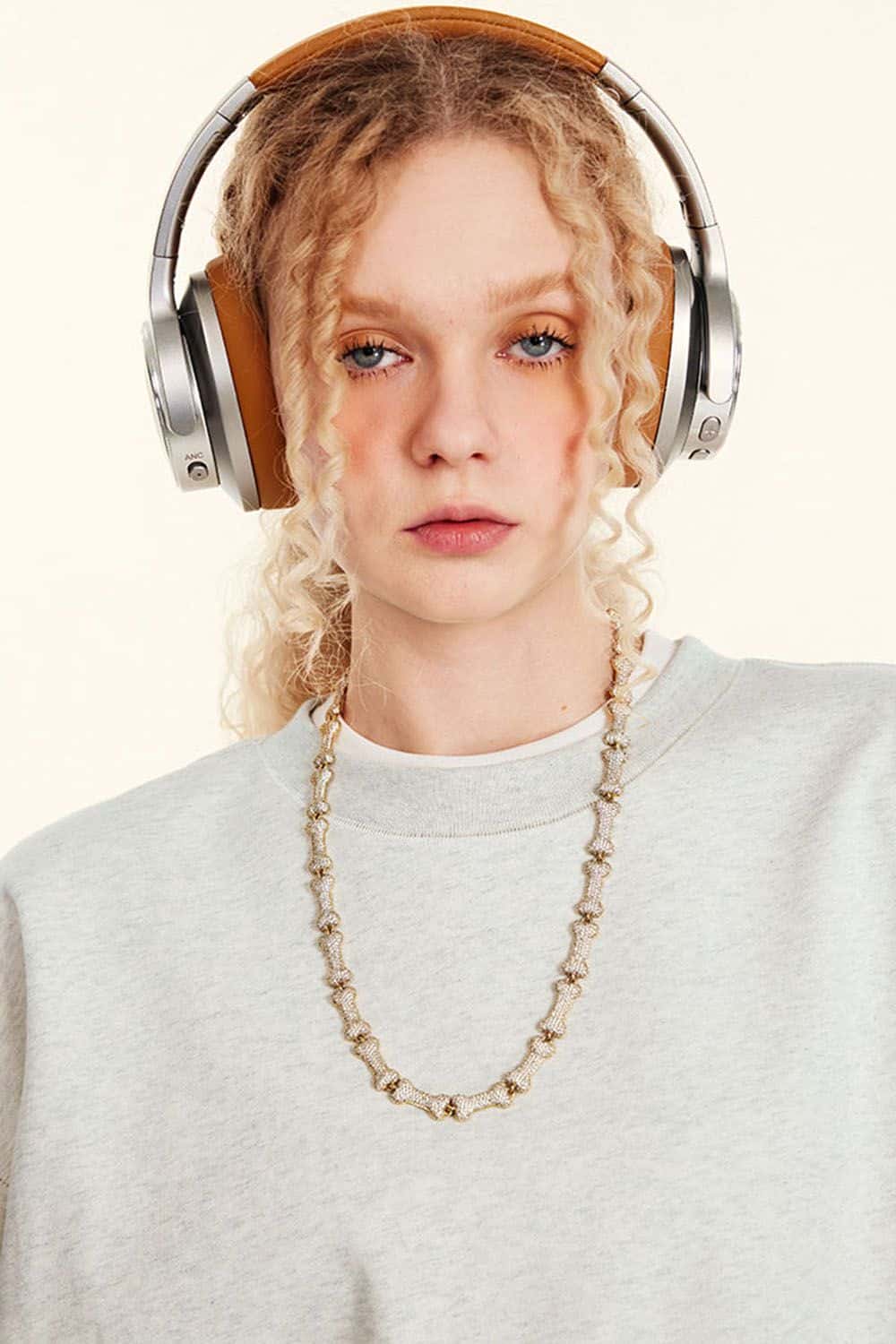 Heavyweight 440g Solid Color Drop-Shoulder Crewneck Sweatshirt