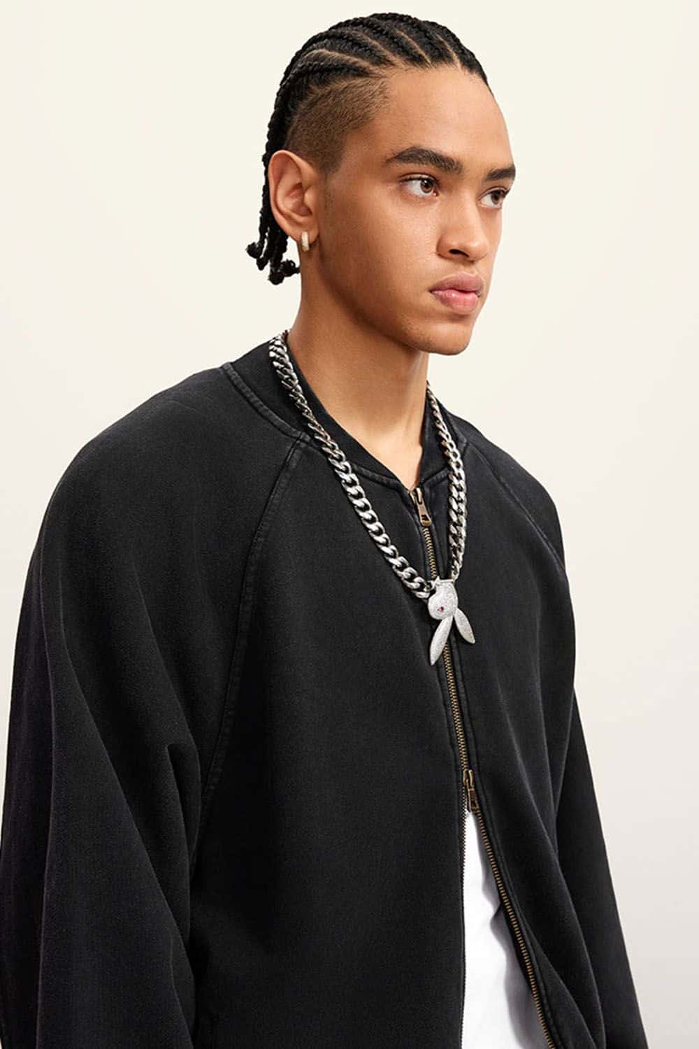 Autumn Vintage Heavyweight 450g Terry Water-Washed Drop Shoulder Jacket