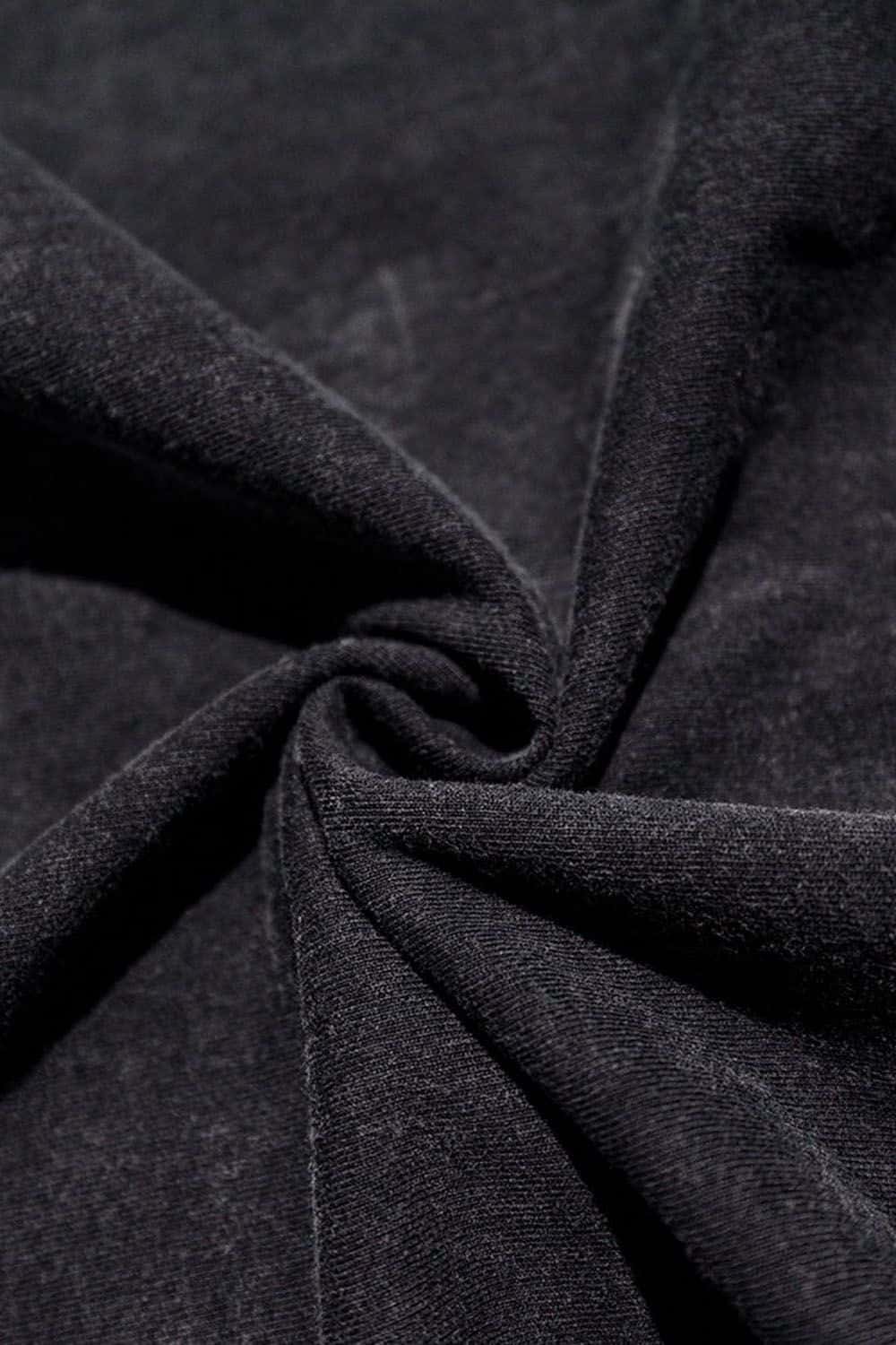 Sports Glaze Graphic Water-Washed Cotton Long-Sleeve T-Shirt