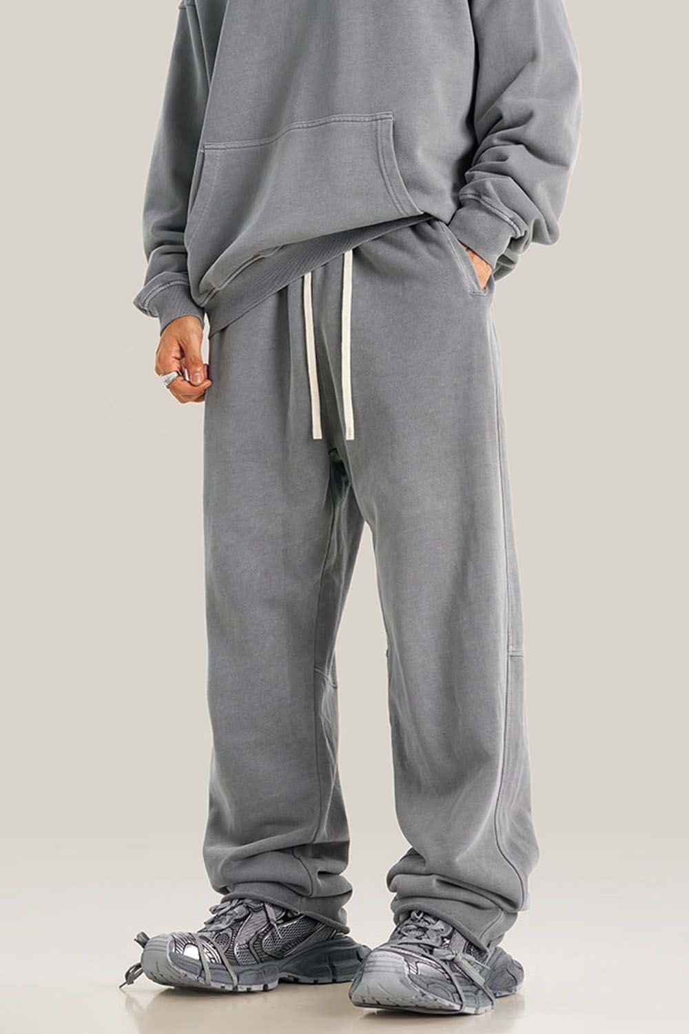 Vintage Heavyweight Water-Washed Jogger Pants