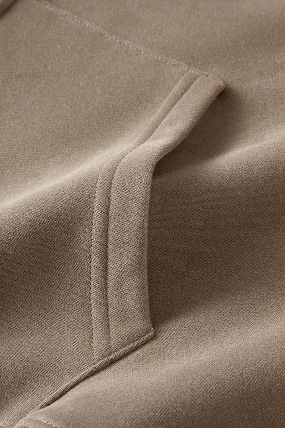 Heavyweight Fleece-Lined Hooded Zip-Up Sweatshirt