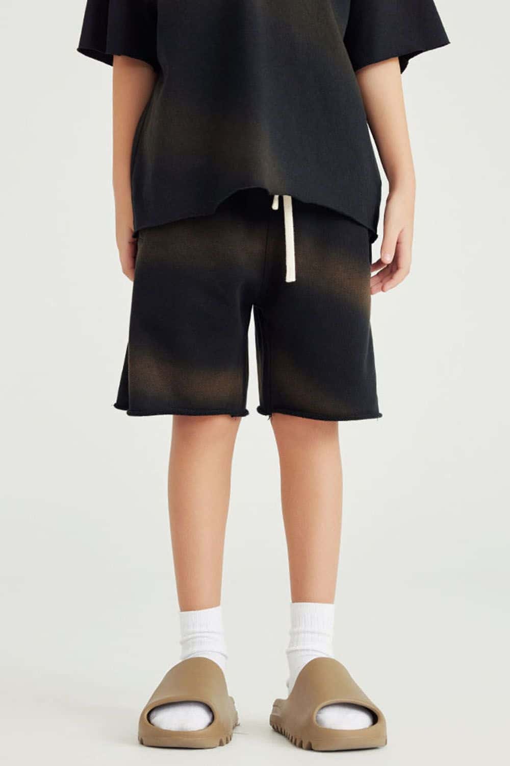 Kids' Casual Washed Sports Shorts