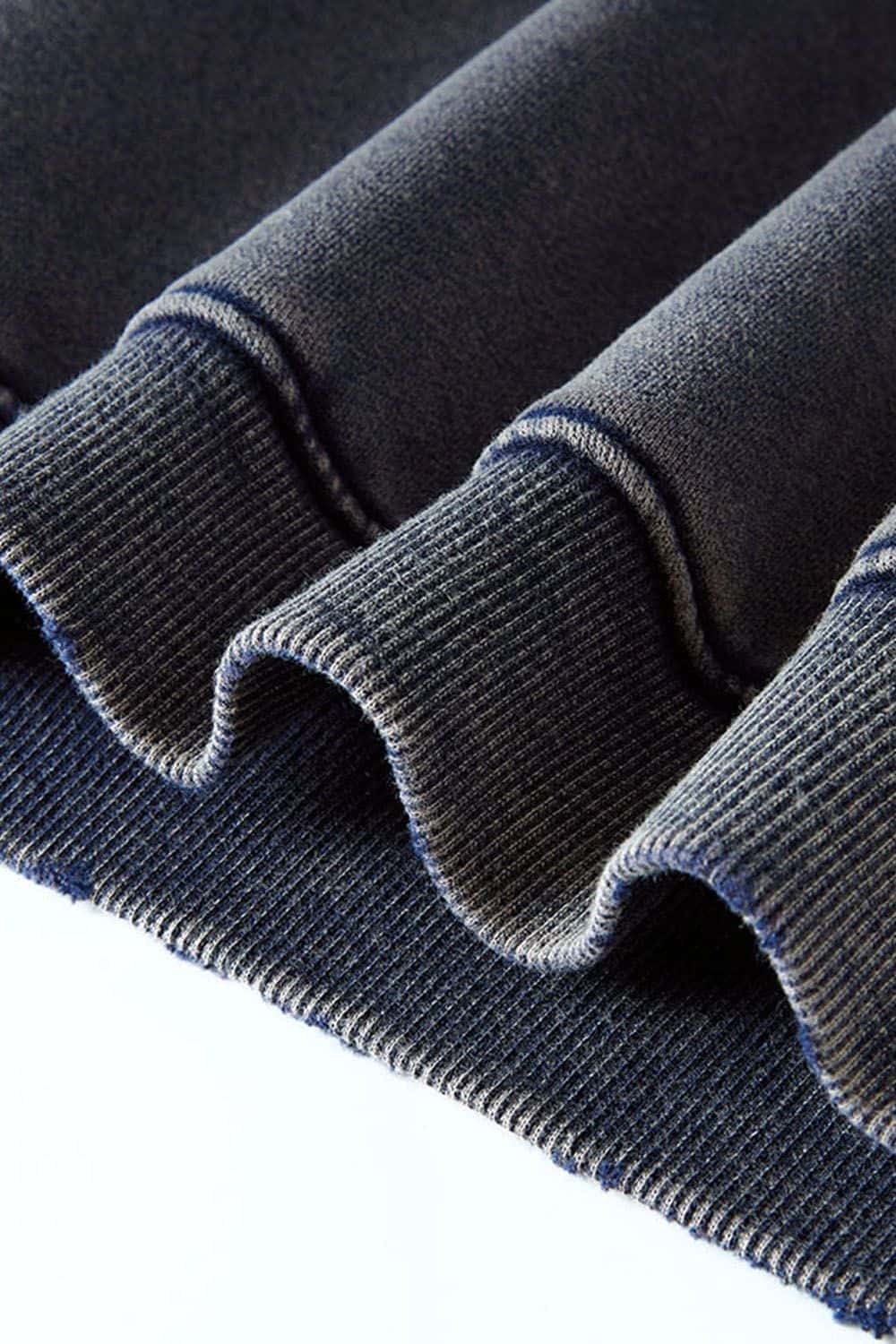 Kids' Casual Washed Fleece-Lined Hoodie