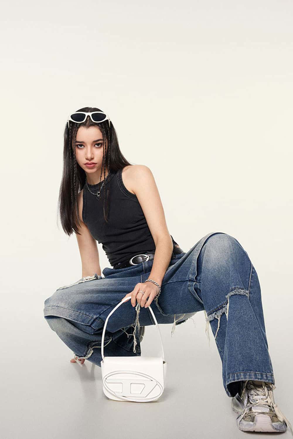 Women's Street Style Pleated Tank Top