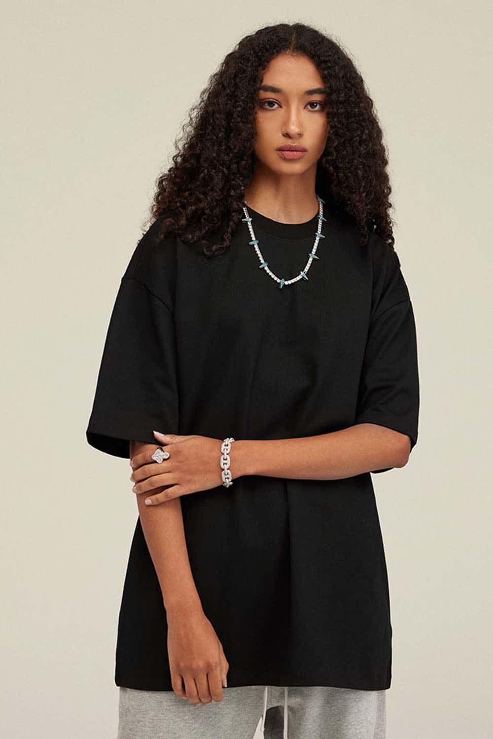 Heavyweight Cotton Oversized Short Sleeve T-Shirt