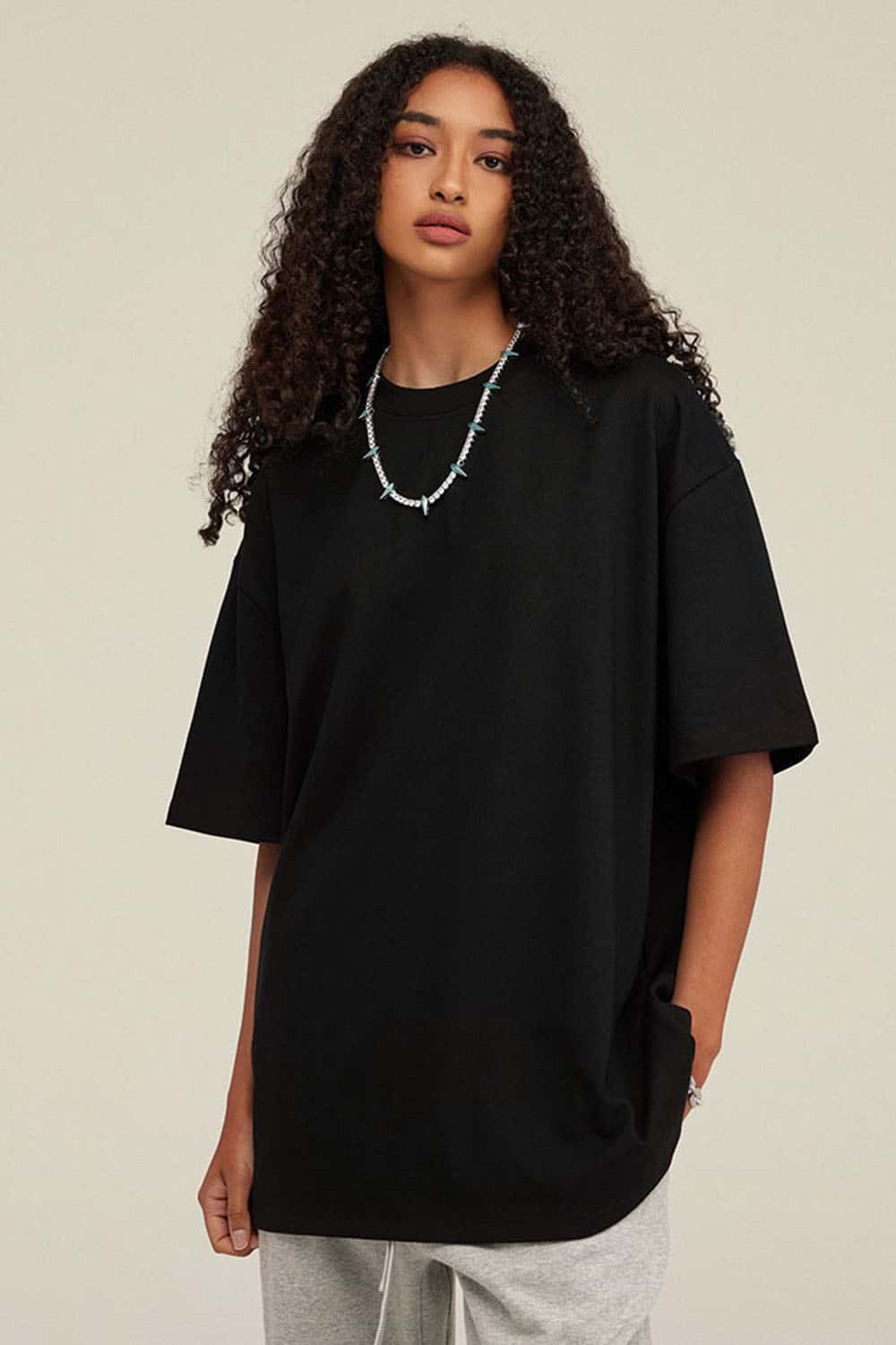 Heavyweight Cotton Oversized Short Sleeve T-Shirt