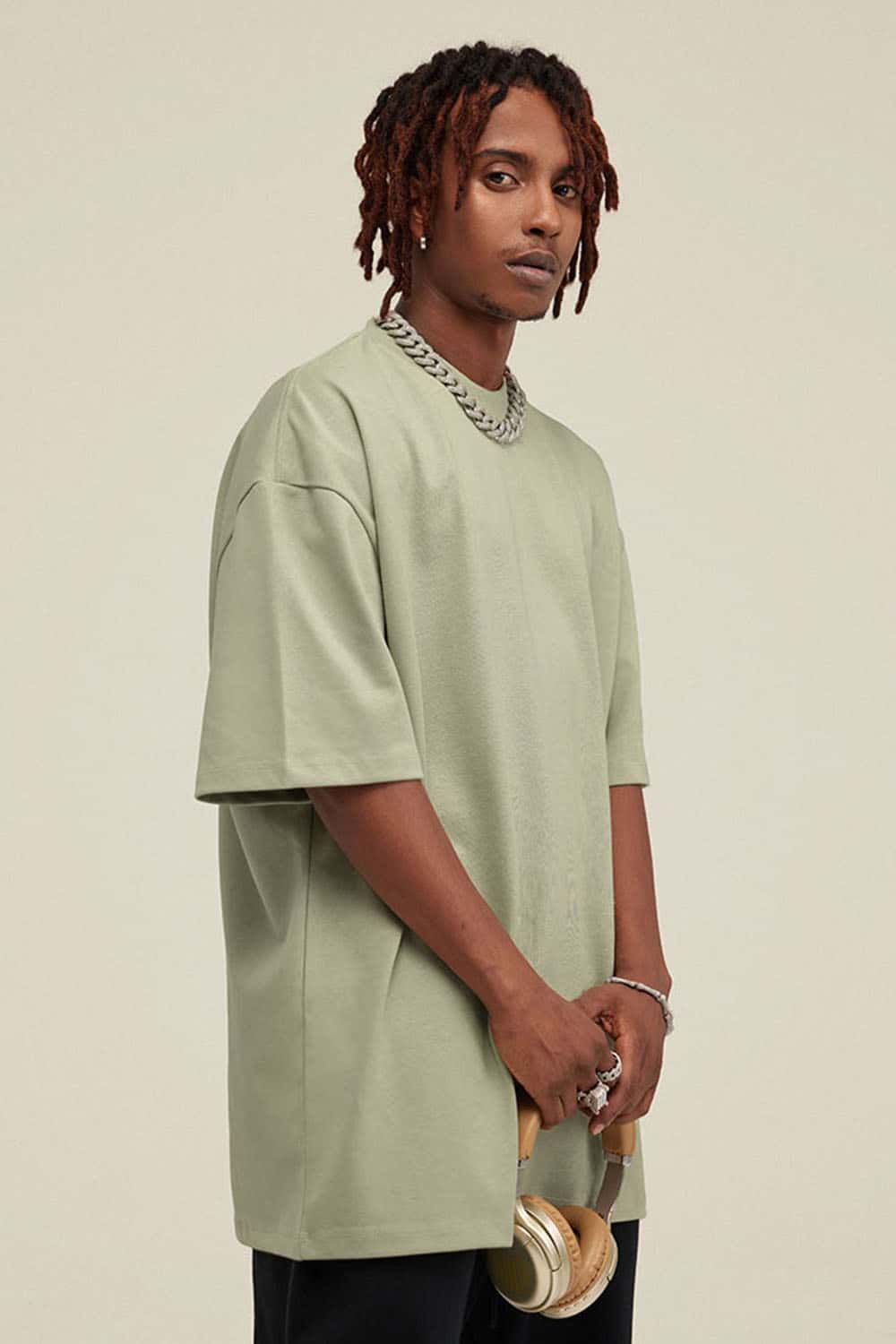 Heavyweight Cotton Oversized Short Sleeve T-Shirt