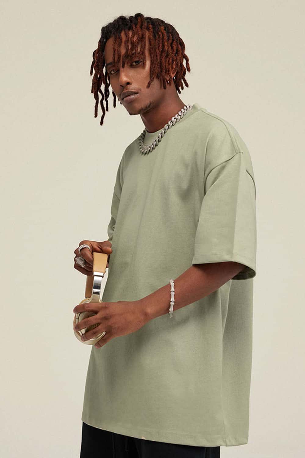 Heavyweight Cotton Oversized Short Sleeve T-Shirt