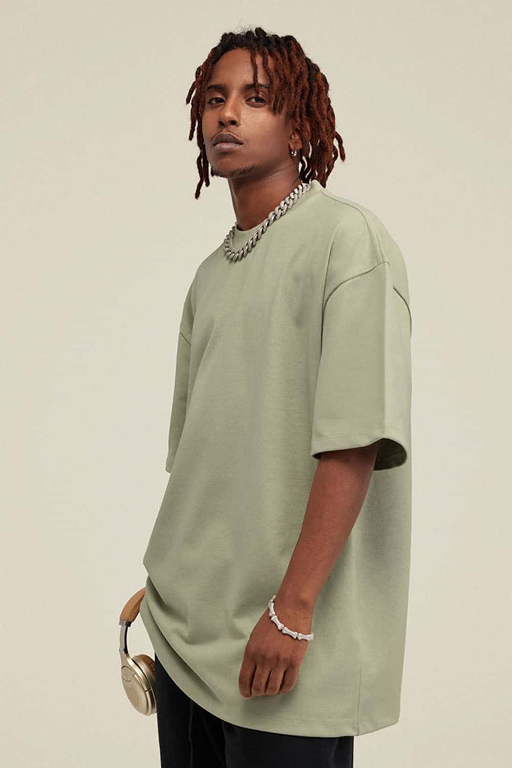 Heavyweight Cotton Oversized Short Sleeve T-Shirt