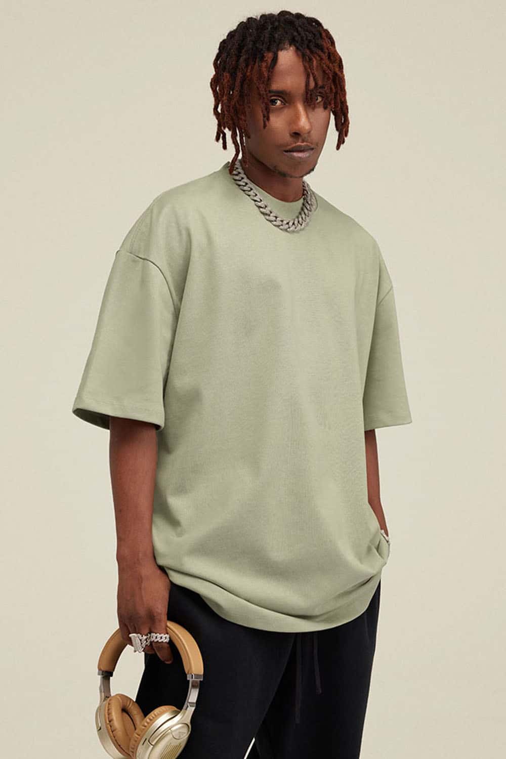 Heavyweight Cotton Oversized Short Sleeve T-Shirt