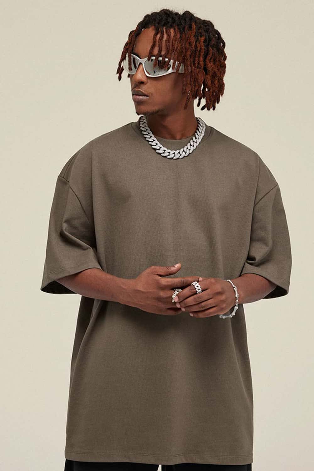 Heavyweight Cotton Oversized Short Sleeve T-Shirt