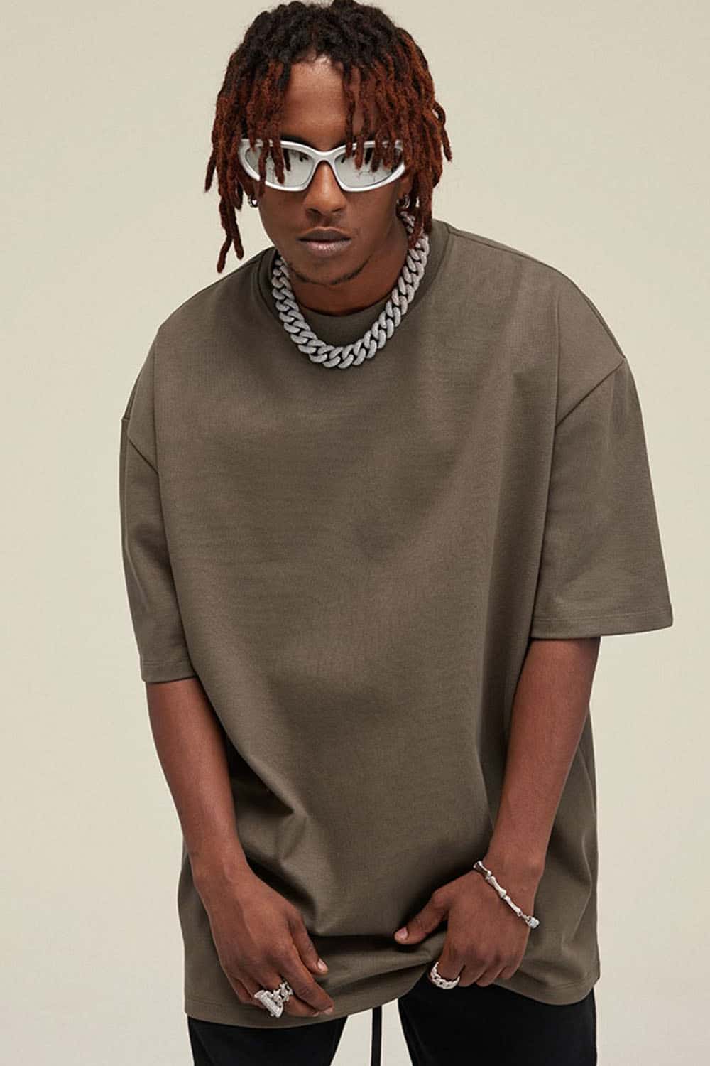 Heavyweight Cotton Oversized Short Sleeve T-Shirt