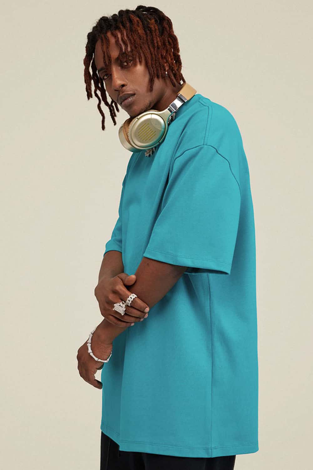 Heavyweight Cotton Oversized Short Sleeve T-Shirt