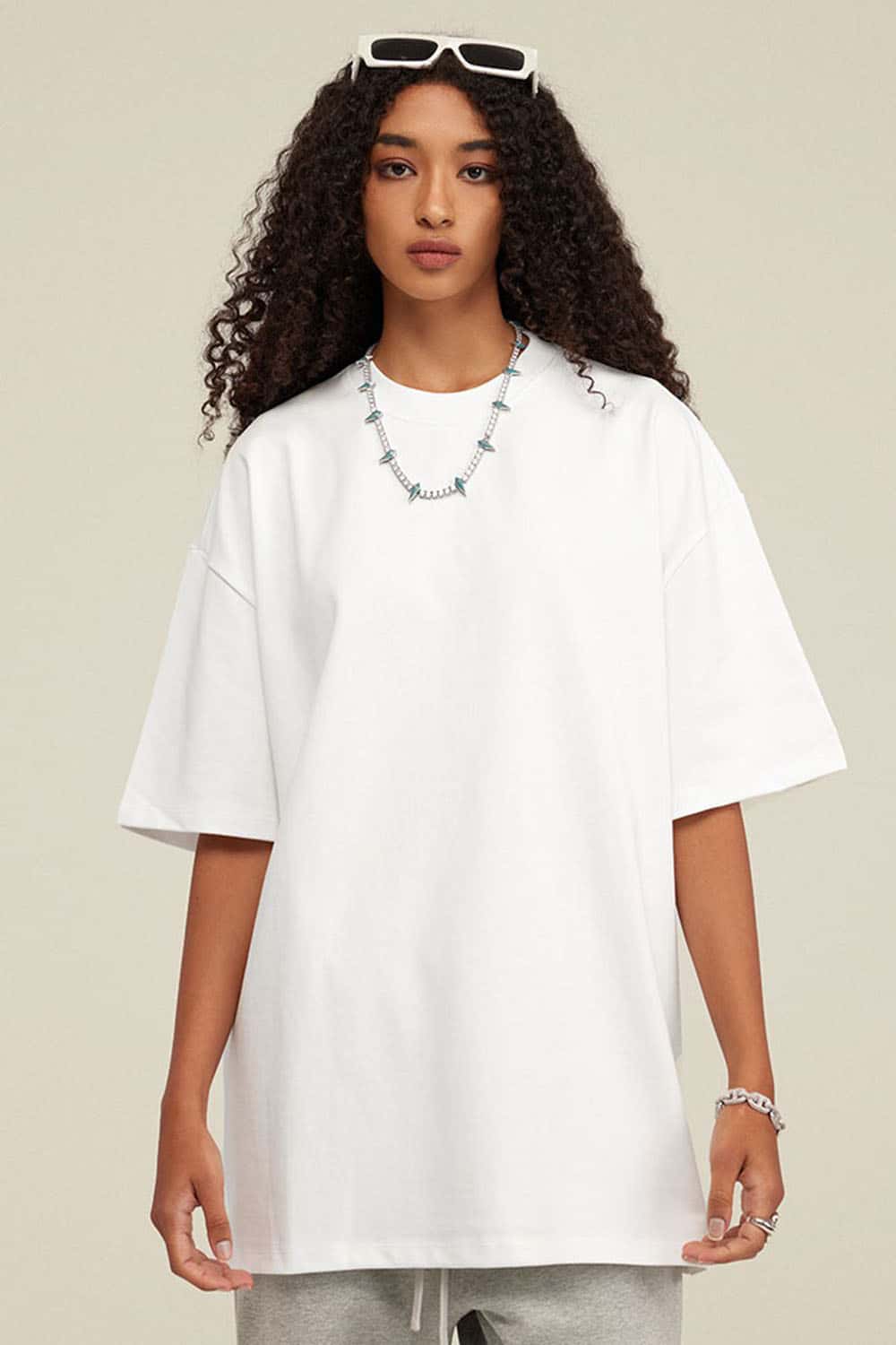 Heavyweight Cotton Oversized Short Sleeve T-Shirt