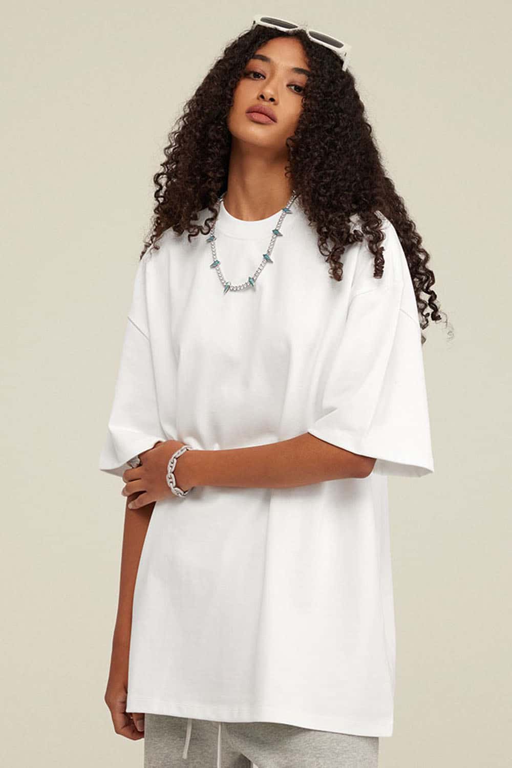 Heavyweight Cotton Oversized Short Sleeve T-Shirt