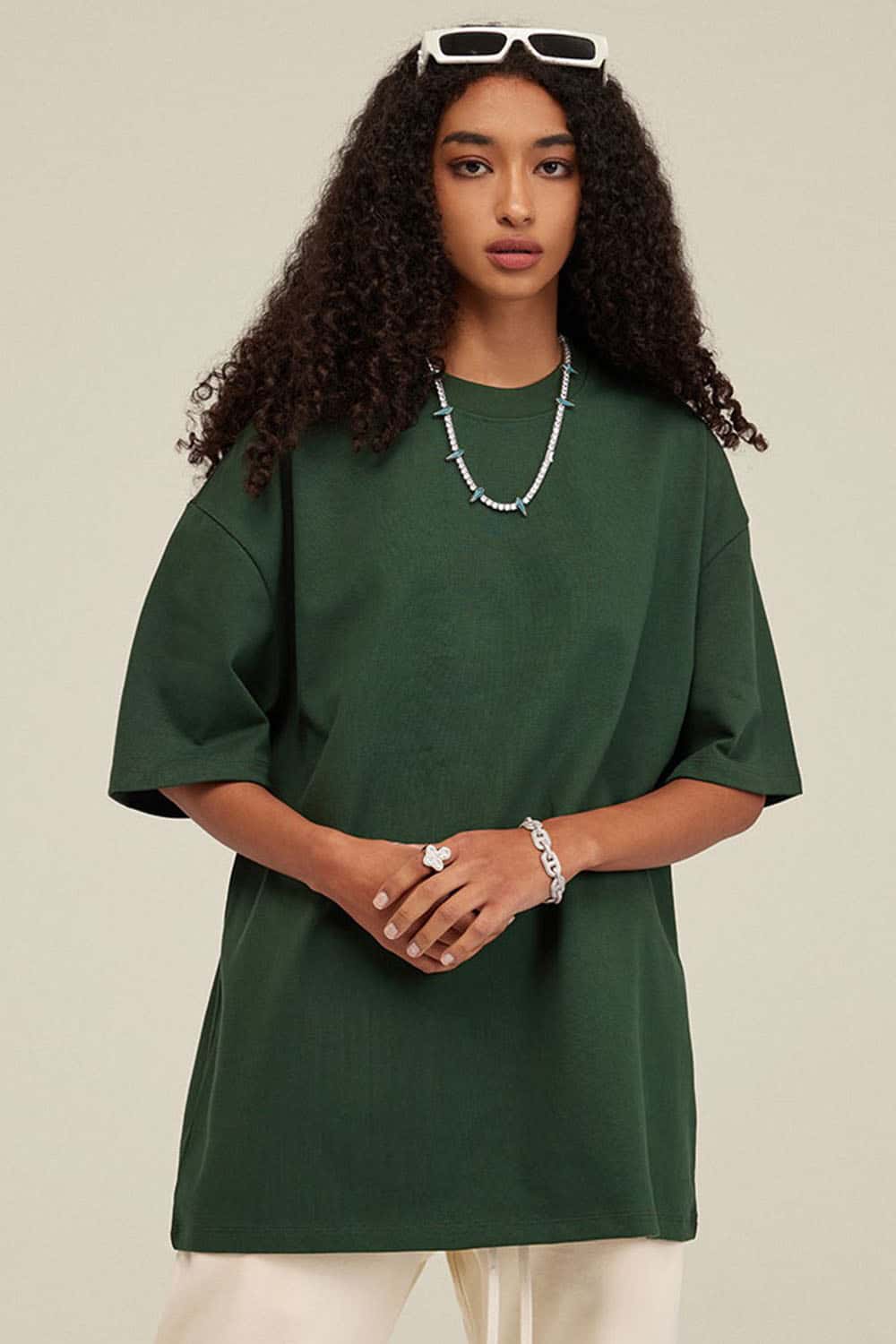 Heavyweight Cotton Oversized Short Sleeve T-Shirt