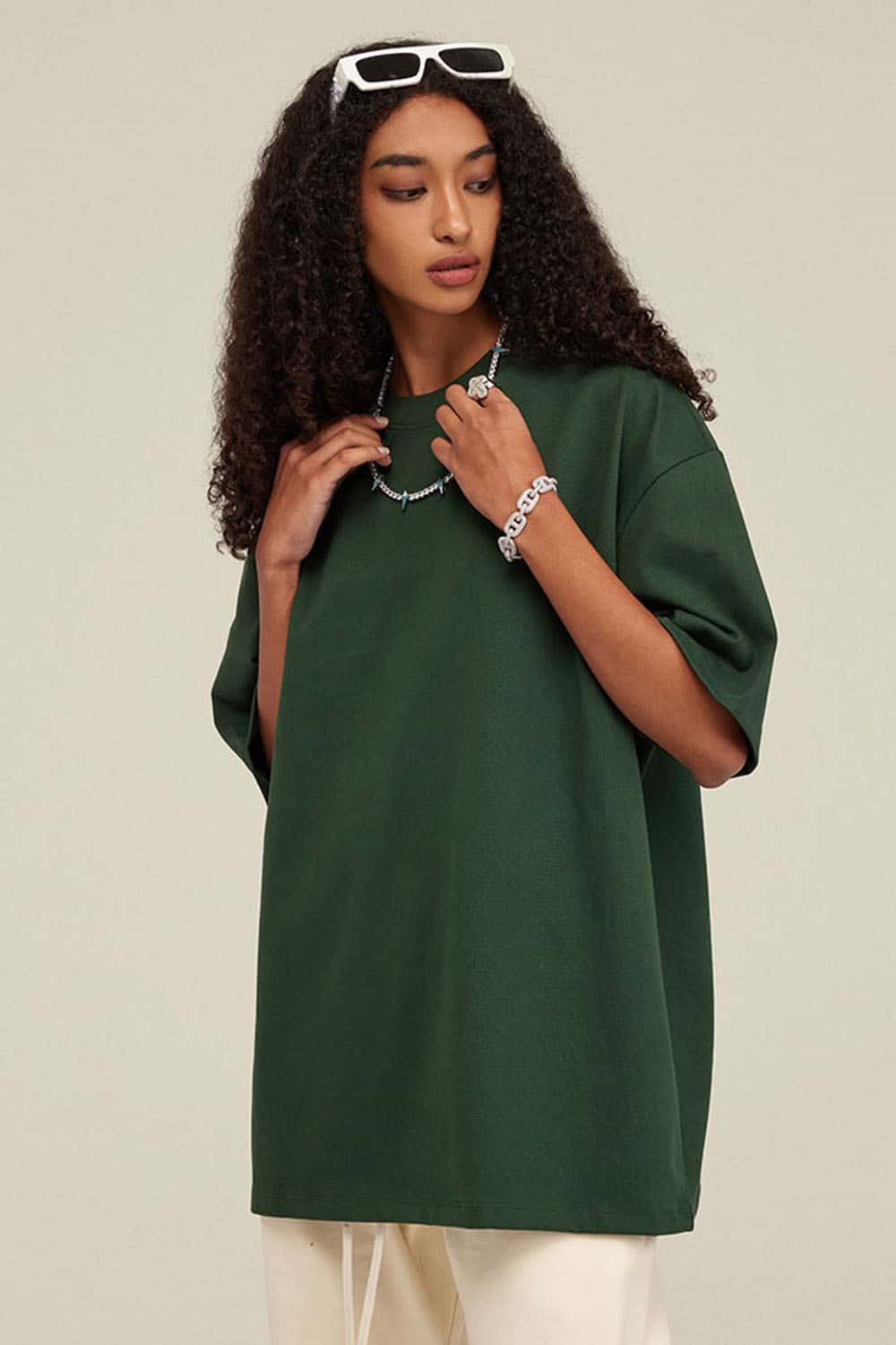 Heavyweight Cotton Oversized Short Sleeve T-Shirt