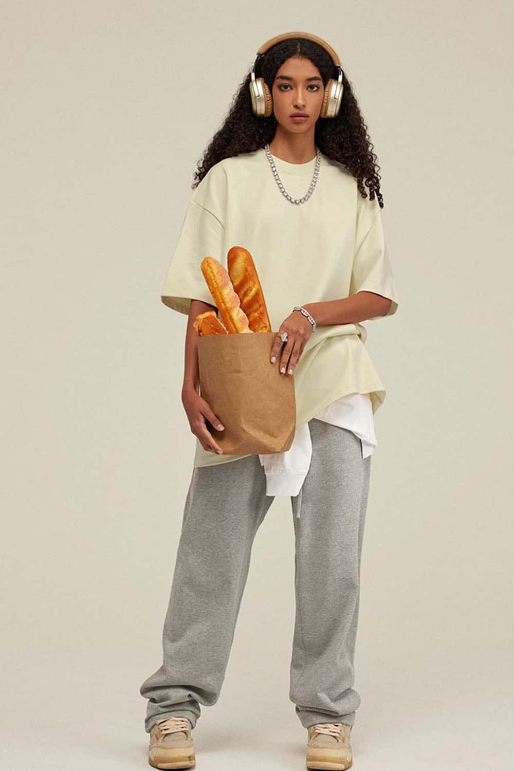 Heavyweight Cotton Oversized Short Sleeve T-Shirt