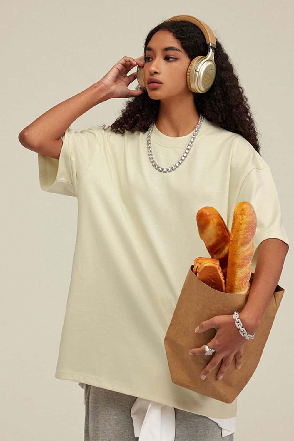 Heavyweight Cotton Oversized Short Sleeve T-Shirt