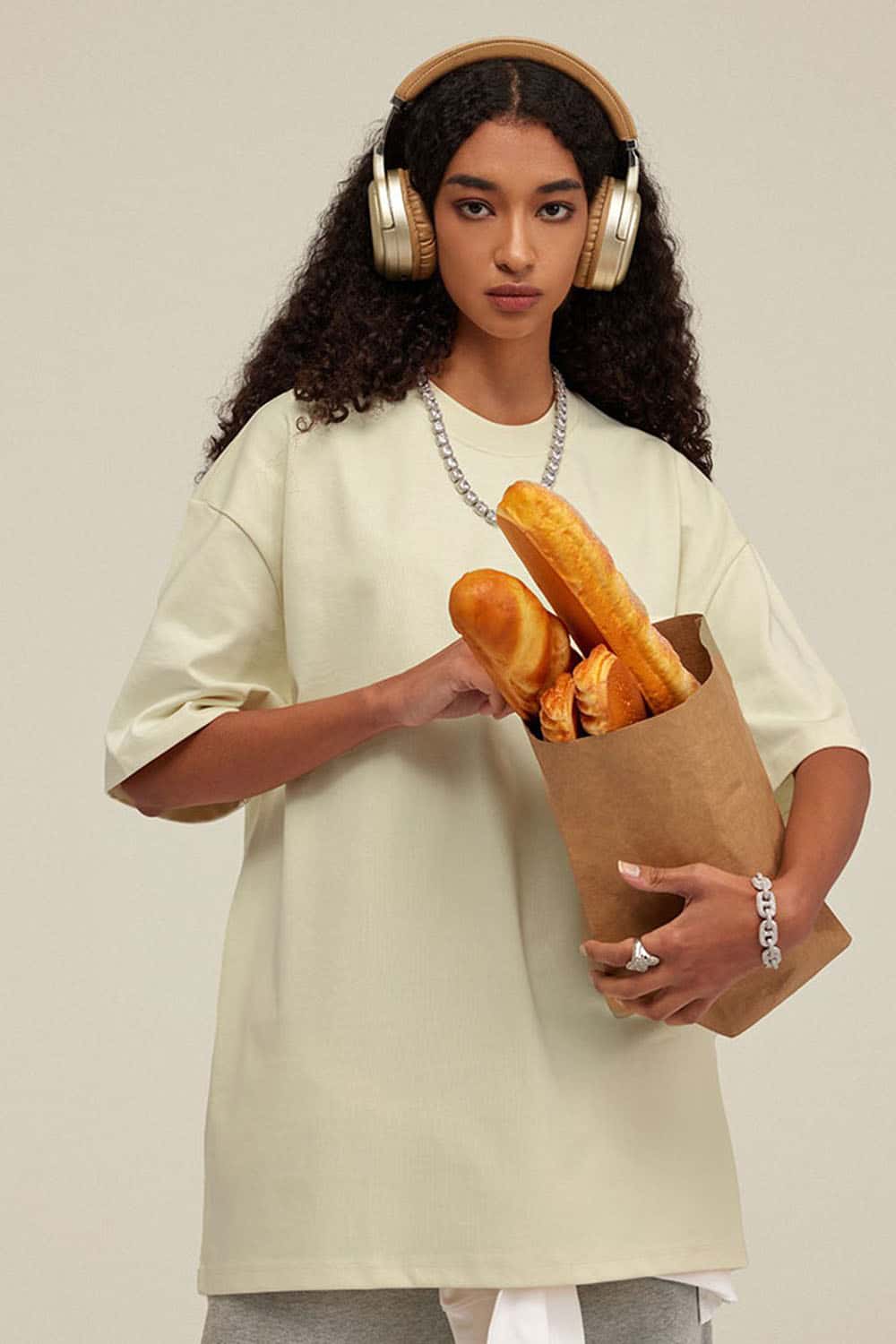 Heavyweight Cotton Oversized Short Sleeve T-Shirt