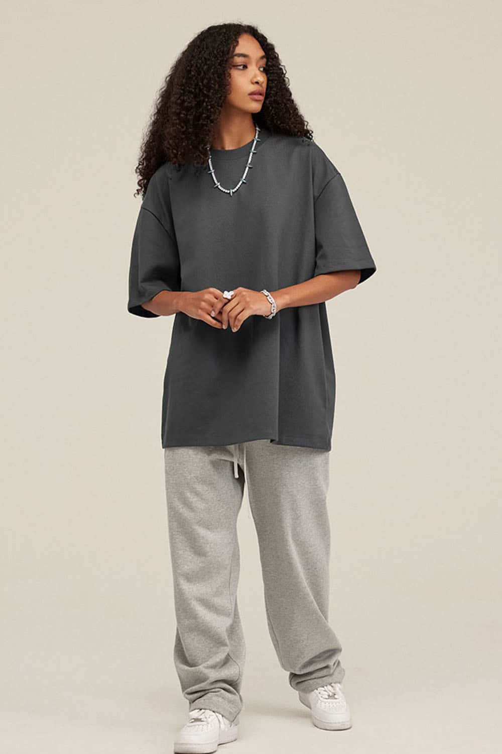 Heavyweight Cotton Oversized Short Sleeve T-Shirt