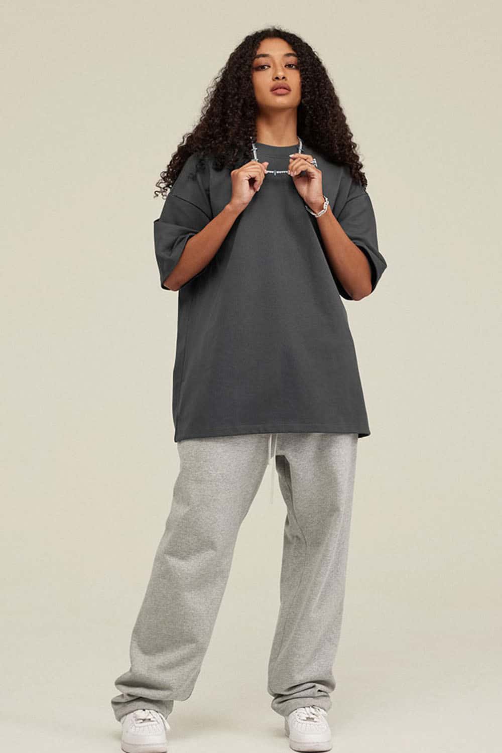 Heavyweight Cotton Oversized Short Sleeve T-Shirt