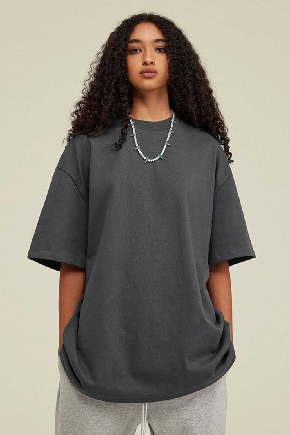 Heavyweight Cotton Oversized Short Sleeve T-Shirt