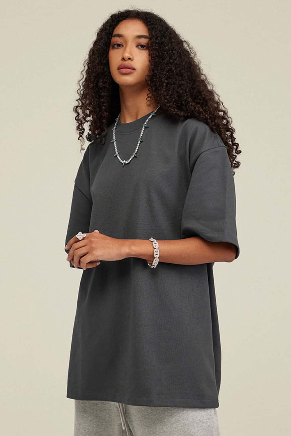 Heavyweight Cotton Oversized Short Sleeve T-Shirt