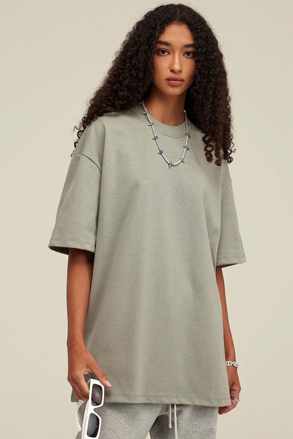 Heavyweight Cotton Oversized Short Sleeve T-Shirt