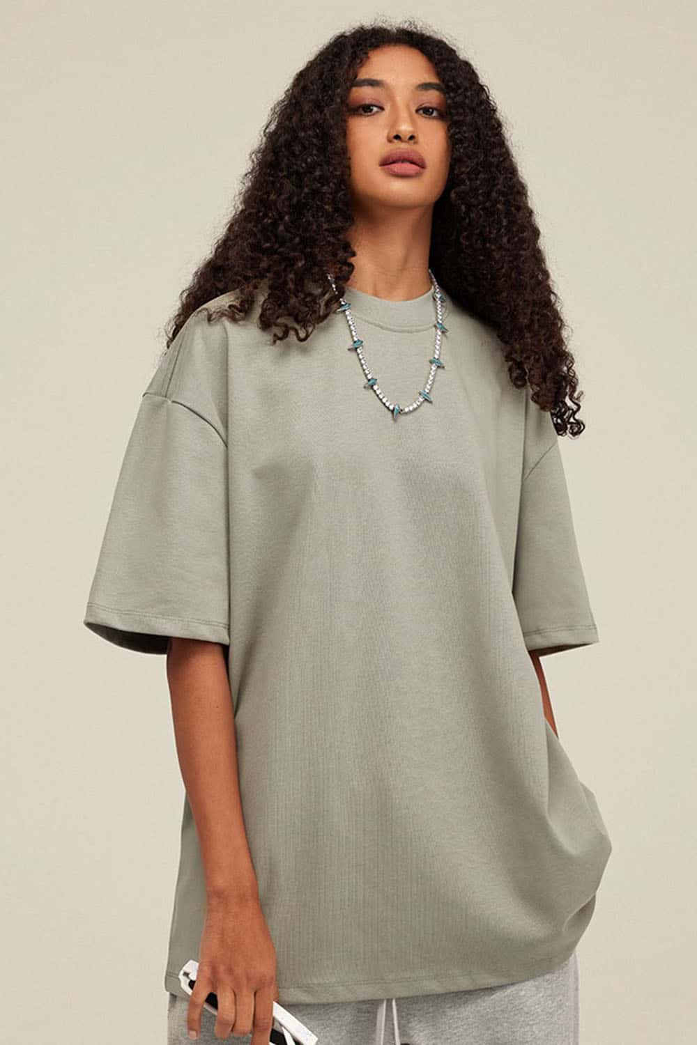 Heavyweight Cotton Oversized Short Sleeve T-Shirt