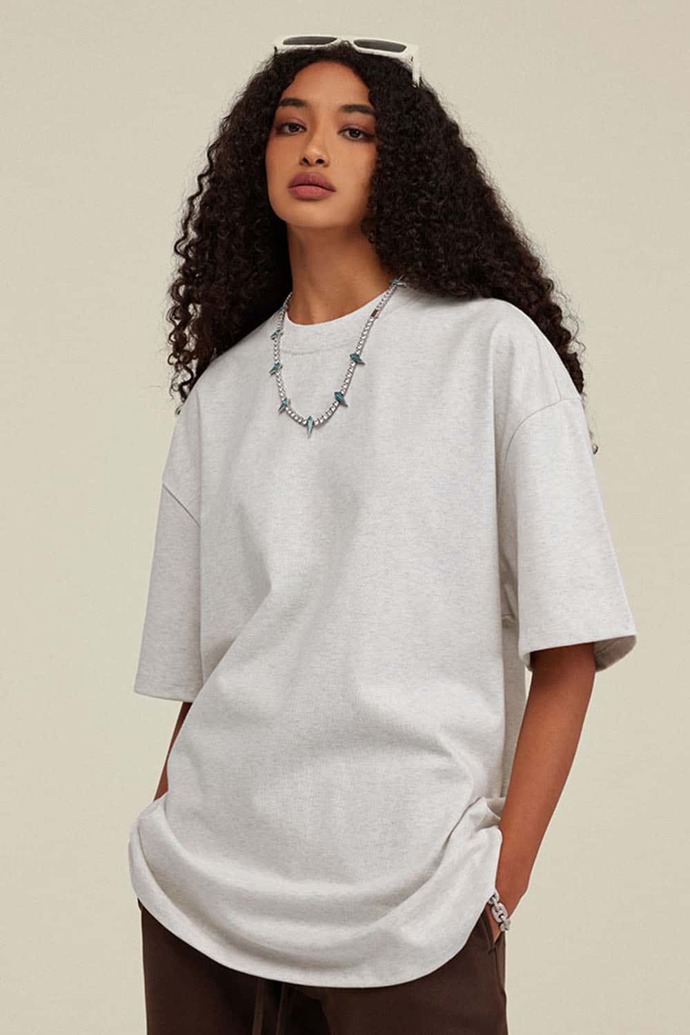 Heavyweight Cotton Oversized Short Sleeve T-Shirt