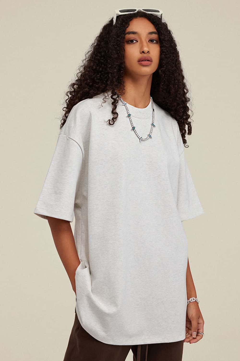 Heavyweight Cotton Oversized Short Sleeve T-Shirt