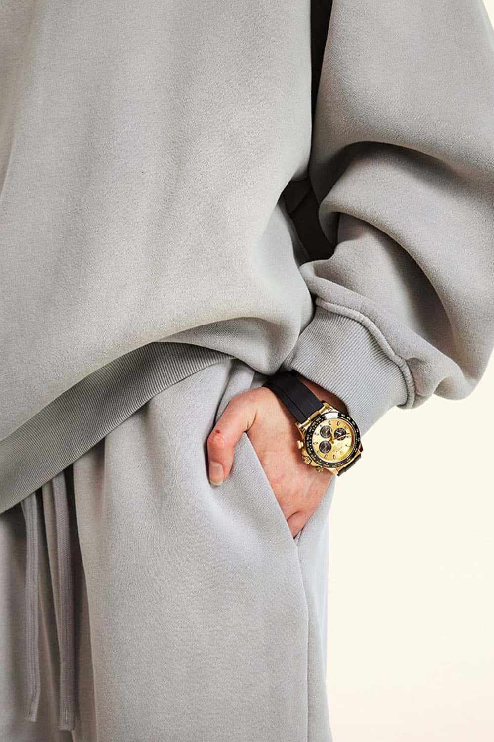 Distressed Vintage Letter Pullover Sweatshirt with Fleece Lining