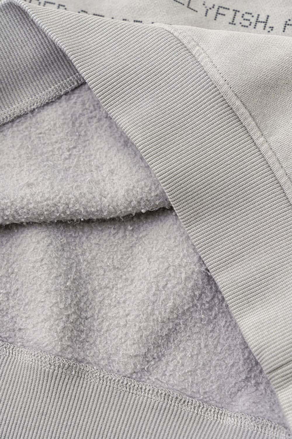 Distressed Vintage Letter Pullover Sweatshirt with Fleece Lining